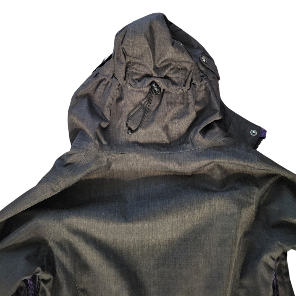 Burton Dryride Gray Jacket with Hood - Picture 8 of 10